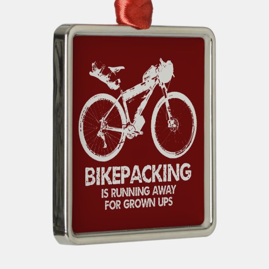 Das Fahrradfahren für das Groß-Ups läuft ab Ornament Aus Metall (Rechts)