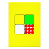 Das Fahrradrennen Jerseys 3 Gelb Fotodruck (Vorne)