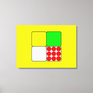 Das Fahrradrennen Jerseys 3 Gelb Leinwanddruck