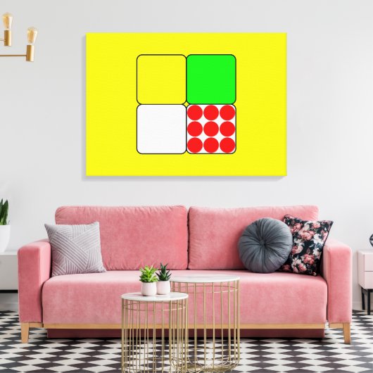 Das Fahrradrennen Jerseys 3 Gelb Leinwanddruck (Insitu (Wohnzimmer))