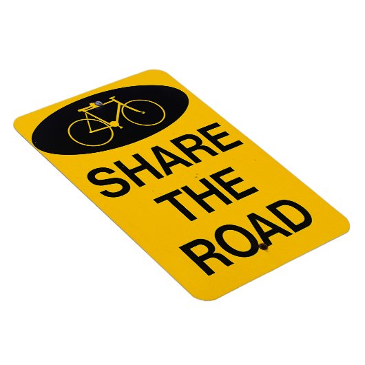 Das Fahrradschild teilen Magnet (Rechte Seite)