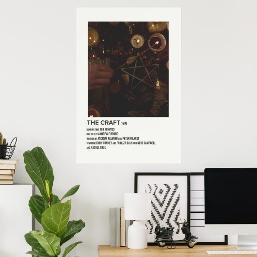 das Fahrzeug 1996 Poster (Heimbüro)