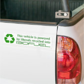 Das Fahrzeug, das von den Liberalen angetrieben Autoaufkleber (Auf Lkw)