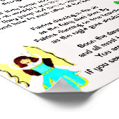 DAS FAIRTANZPoster Poster (Ecke)