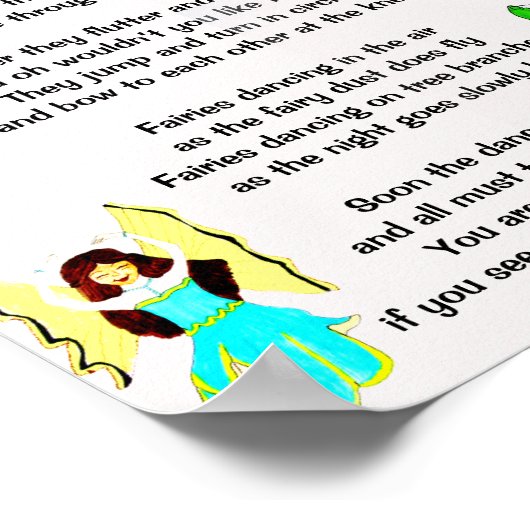 DAS FAIRTANZPoster Poster (Ecke)