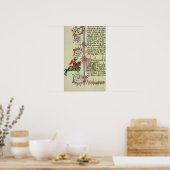Das Faksimile des Händlers Poster (Küche)