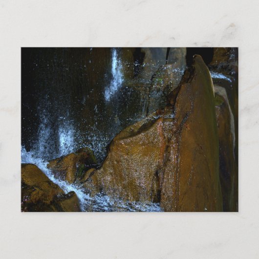 Das fallende Wasser Postkarte (Vorderseite)