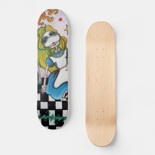Das falsche Alice-Skateboard Skateboard (Vorderseite)