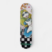 Das falsche Alice-Skateboard Skateboard (Vorderseite)