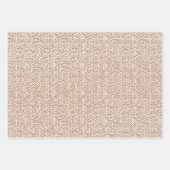 Das Faltpapier für die gefriergetrocknete Feder Geschenkpapier Set (Vorderseite 3)