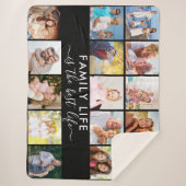 Das Familienleben ist das Beste 15 Foto Black Sherpadecke (Vorderseite)