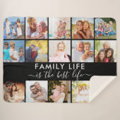 Das Familienleben ist das Beste 15 Foto Black Sherpadecke (Vorderseite (Horizontal))