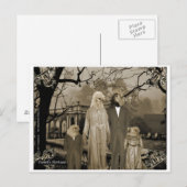 Das Familienporträt Postkarte (Vorne/Hinten)