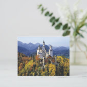 Das fantasievolle Neuschwanstein ist eines von dre Postkarte (Stehend Vorderseite)