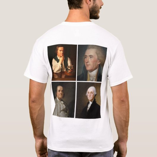 Das fantastische Shirt der 4Väter (Rückseite)