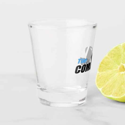 Das Fantasy Football Shot Glass der Kommission Schnapsglas (Links)