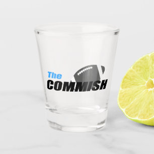 Das Fantasy Football Shot Glass der Kommission Schnapsglas