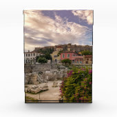 Das farbenfrohe Athen Fotoblock (Vorderseite)