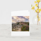 Das farbenfrohe Athen Karte (Gelbe Blume)