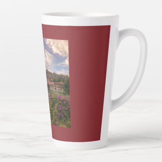 Das farbenfrohe Athen Milchtasse (Rechts)