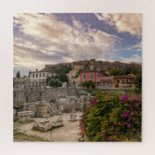Das farbenfrohe Athen Puzzle
