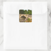 Das farbenfrohe Athen Quadratischer Aufkleber (Tasche)