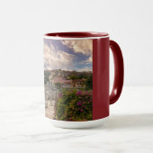 Das farbenfrohe Athen Tasse (VorderseiteRechts)