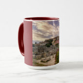 Das farbenfrohe Athen Tasse (Vorderseite Links)
