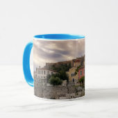 Das farbenfrohe Athen Tasse (Vorderseite Links)