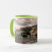Das farbenfrohe Athen Tasse (Vorderseite Links)