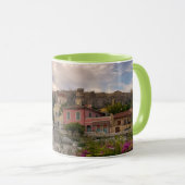 Das farbenfrohe Athen Tasse (VorderseiteRechts)