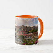 Das farbenfrohe Athen Tasse (VorderseiteRechts)