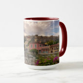 Das farbenfrohe Athen Tasse (VorderseiteRechts)