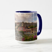 Das farbenfrohe Athen Tasse (VorderseiteRechts)