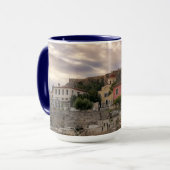 Das farbenfrohe Athen Tasse (Vorderseite Links)