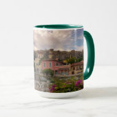 Das farbenfrohe Athen Tasse (VorderseiteRechts)