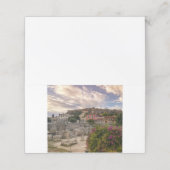 Das farbenfrohe Athen Treuekarte (Außenseite Aufgefaltet)