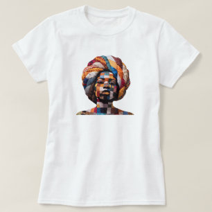 Das farbenfrohe Kunsthandwerk des Quiltens T-Shirt