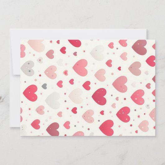 Das farbenfrohe Valentinstag Feiertagskarte (Vorderseite)