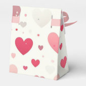 Das farbenfrohe Valentinstag Geschenkschachtel (Rückseite)