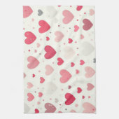 Das farbenfrohe Valentinstag Geschirrtuch (Vertikal)