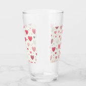 Das farbenfrohe Valentinstag Glas (Rechts)