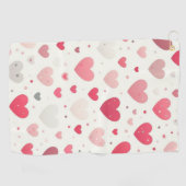 Das farbenfrohe Valentinstag Golfhandtuch (Horizontal)