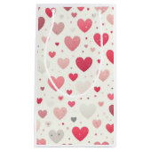 Das farbenfrohe Valentinstag Kleine Geschenktüte (Vorderseite)