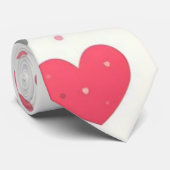 Das farbenfrohe Valentinstag Krawatte (Gerollt)