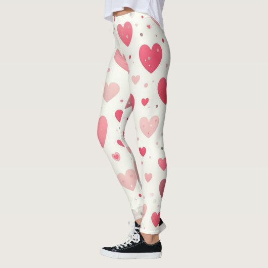 Das farbenfrohe Valentinstag Leggings (Links)