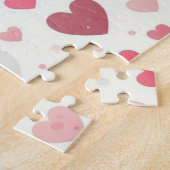Das farbenfrohe Valentinstag Puzzle (Seite)