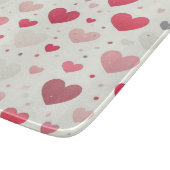 Das farbenfrohe Valentinstag Schneidebrett (Ecke)