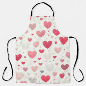 Das farbenfrohe Valentinstag Schürze (Vorderseite)