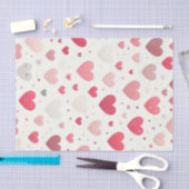 Das farbenfrohe Valentinstag Seidenpapier (Handwerk)